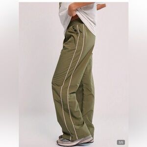 MUSERA Elasticated Waist Contrast Piping Flare Leg Trousers xl